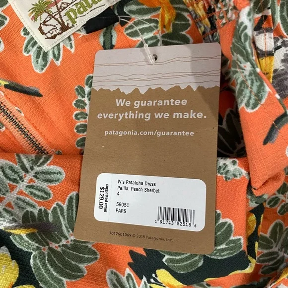 Patagonia Pataloha Palila Organic Cotton Dress - Picture 14 of 14